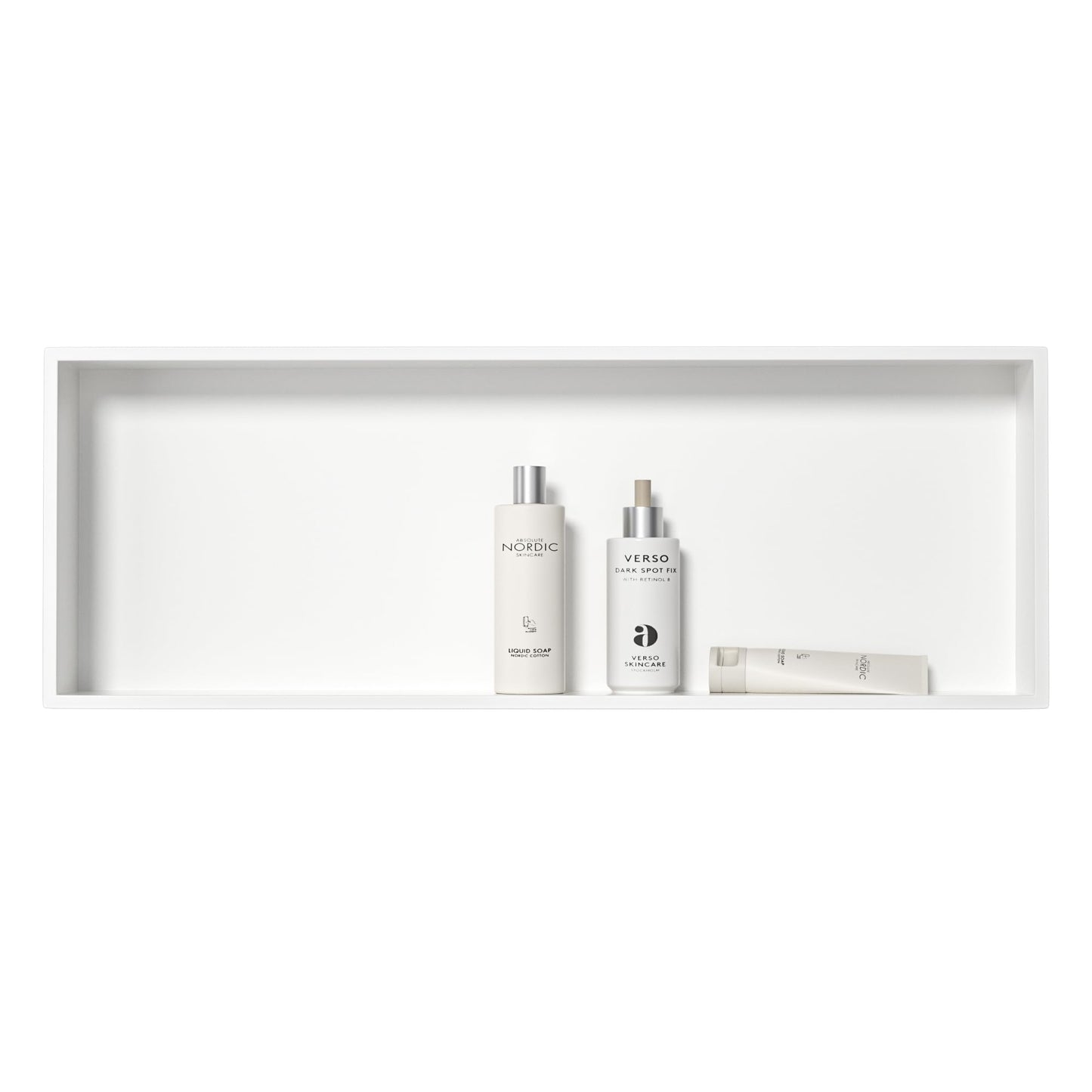 Duschnische, Weiss 90 x 30 x 10 cm