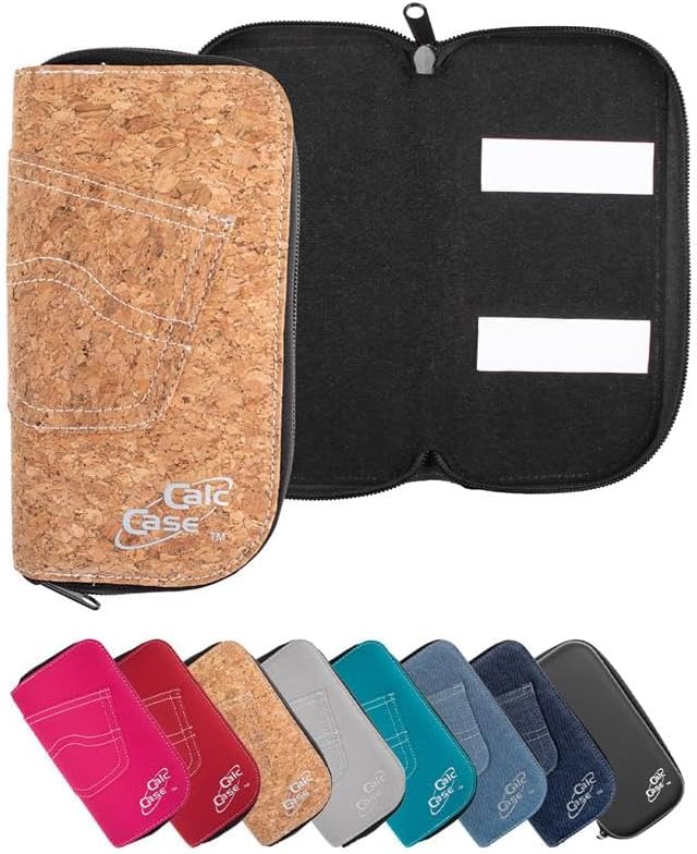 Wissenschaftlicher Taschenrechner mit Schutztasche, Kork
