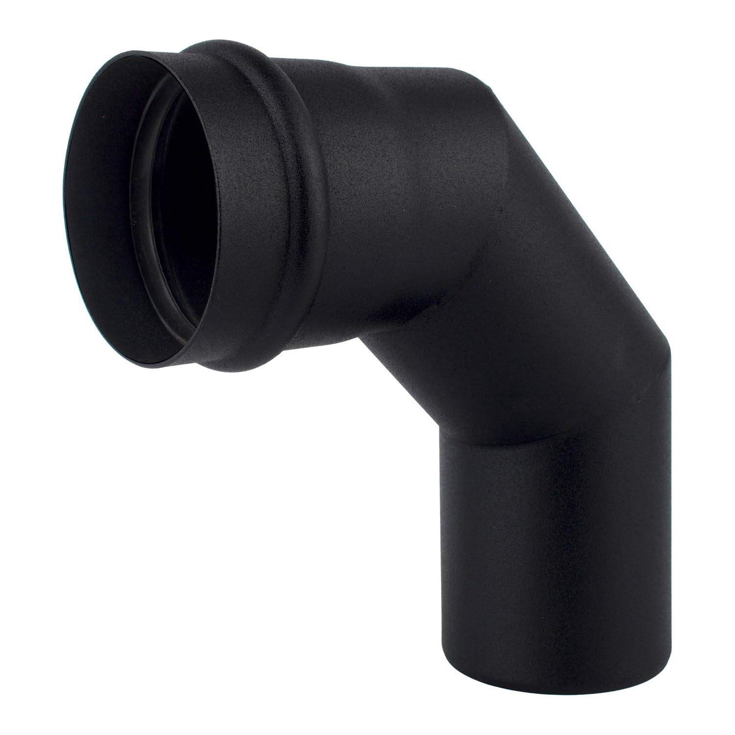 Pellet-Rohrbogen 90° DN 80mm mit Silikondichtung, Bogen 90°