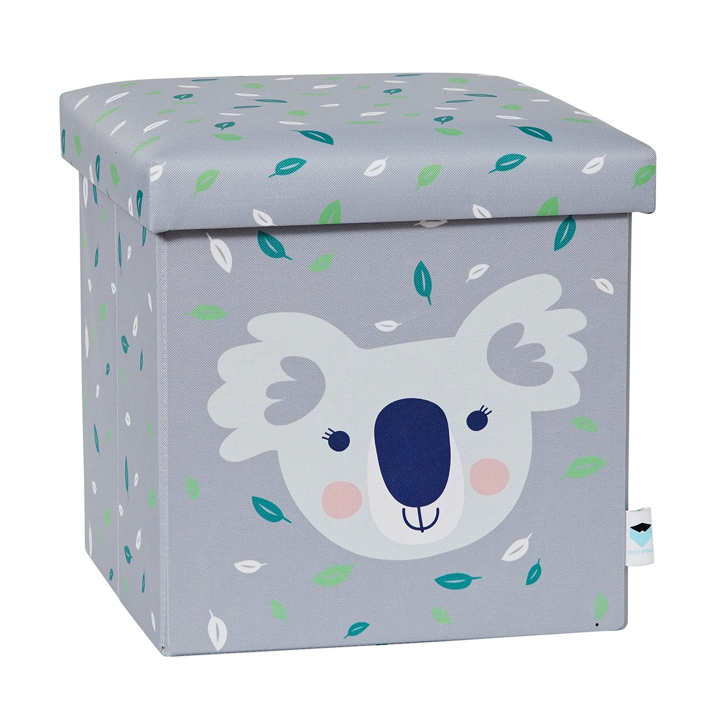 Happy Kids Sitzhocker mit Stauraum, Koala
