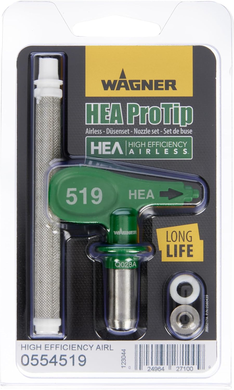 HEA ProTip Airless-Düse für Sprühnebelreduktion, 519 ‎Dispersionen, Latexfarben