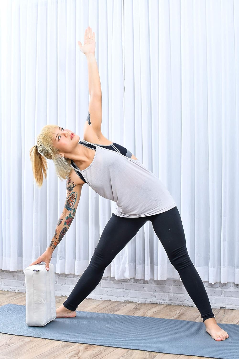 Yogakissen, Cl01 - Naturweiß