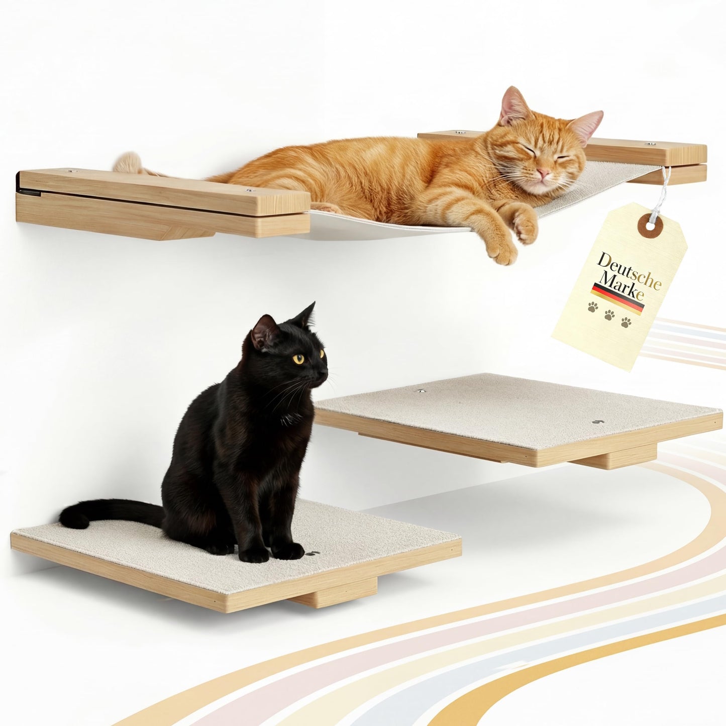 Kletterwand-Set für Katzen