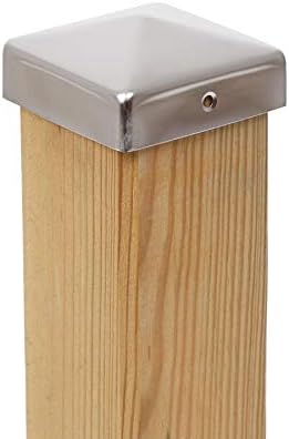 Pfostenkappe Pyramide Set, 71 x 71 mm ; 6