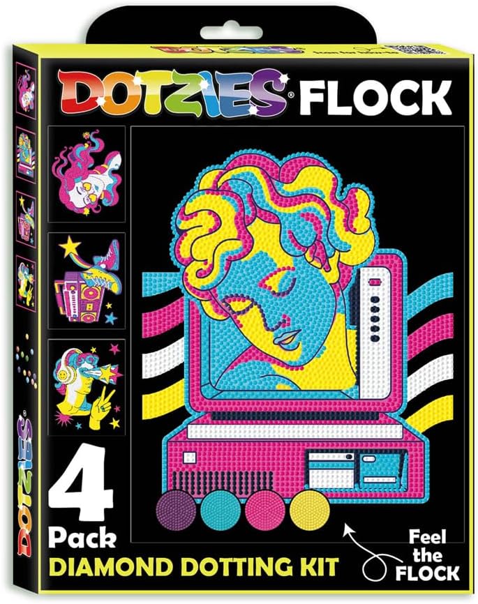 Diamond Painting Neon Retro Klassiker