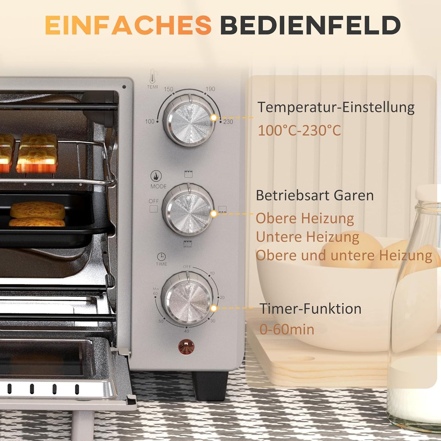 Minibackofen, Silber