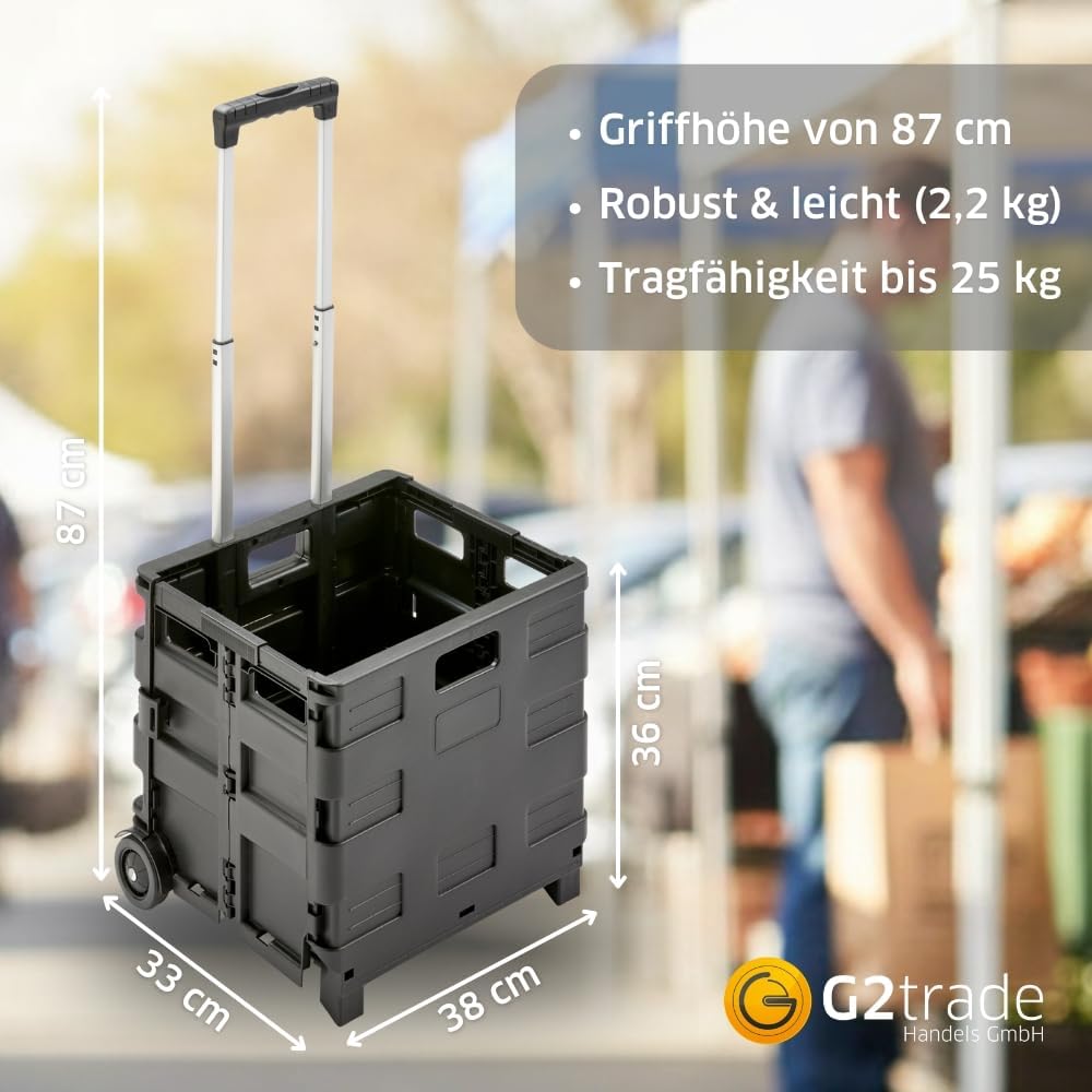 Klappbarer Einkaufstrolley