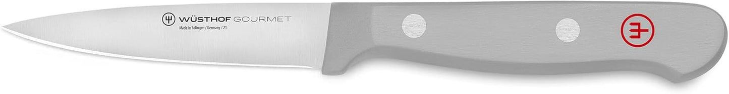 Gourmet Gemüsemesser, Grau 8 cm spitz