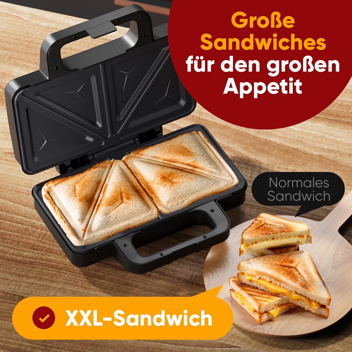 Sandwichmaker PC-ST 1315