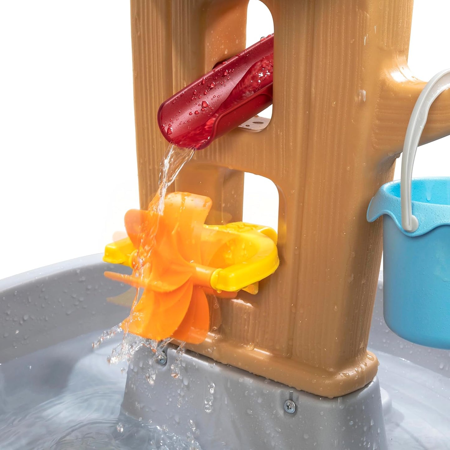 Wasserspieltisch mit Zubehörset, Grau