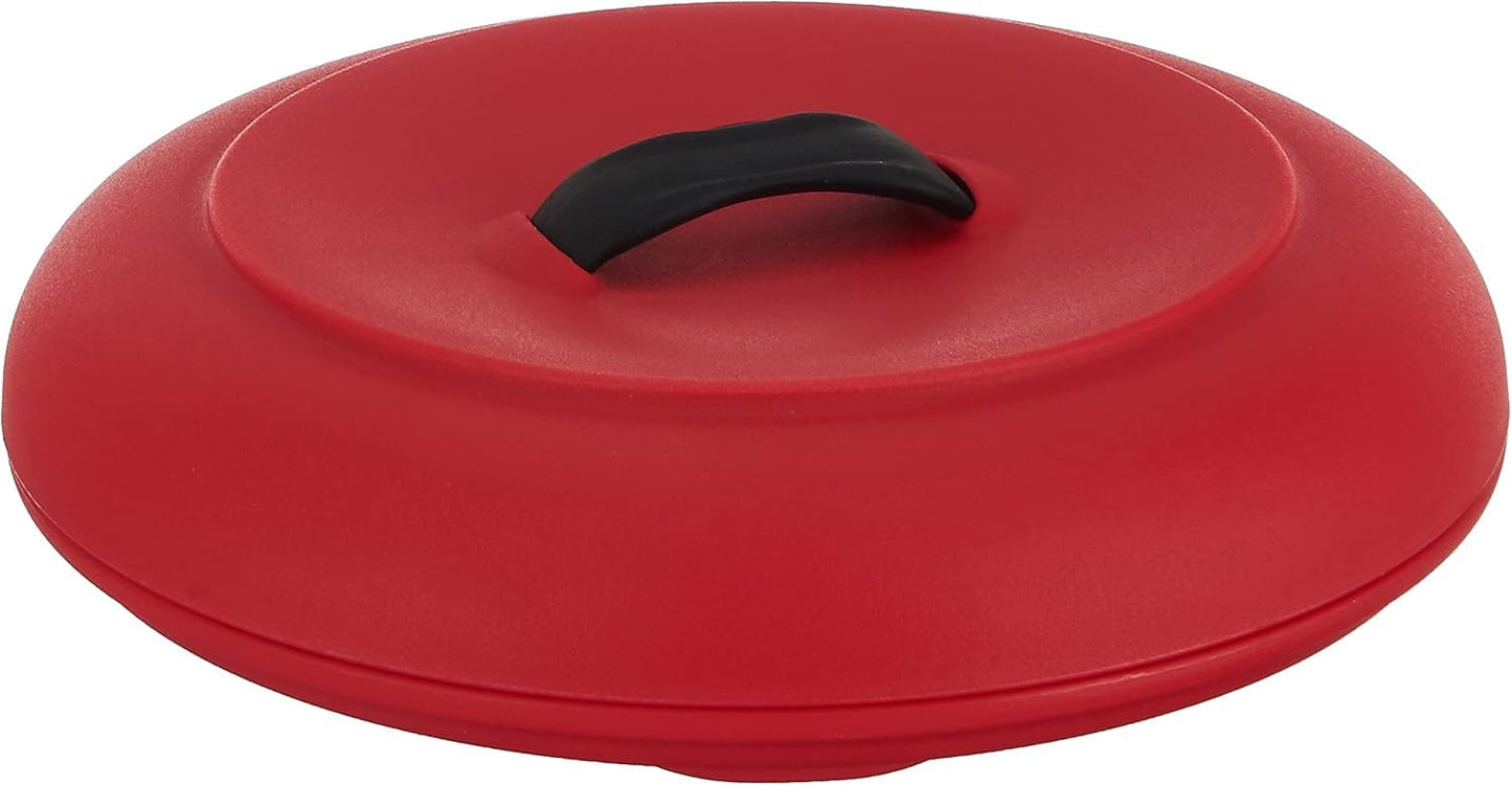 Mikrowellen-Tortilla-Wärmer, 1 Count (Pack of 1) Rot
