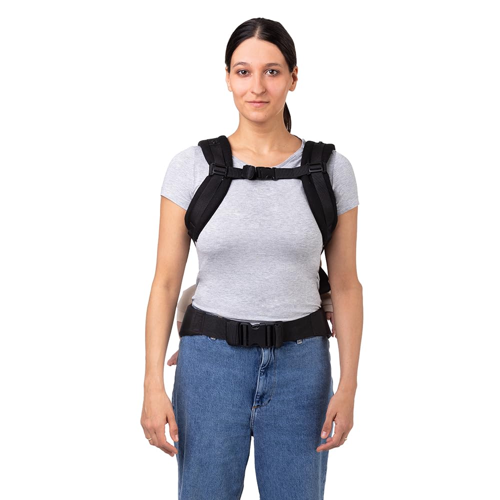 Ergonomische Babytrage, Noir