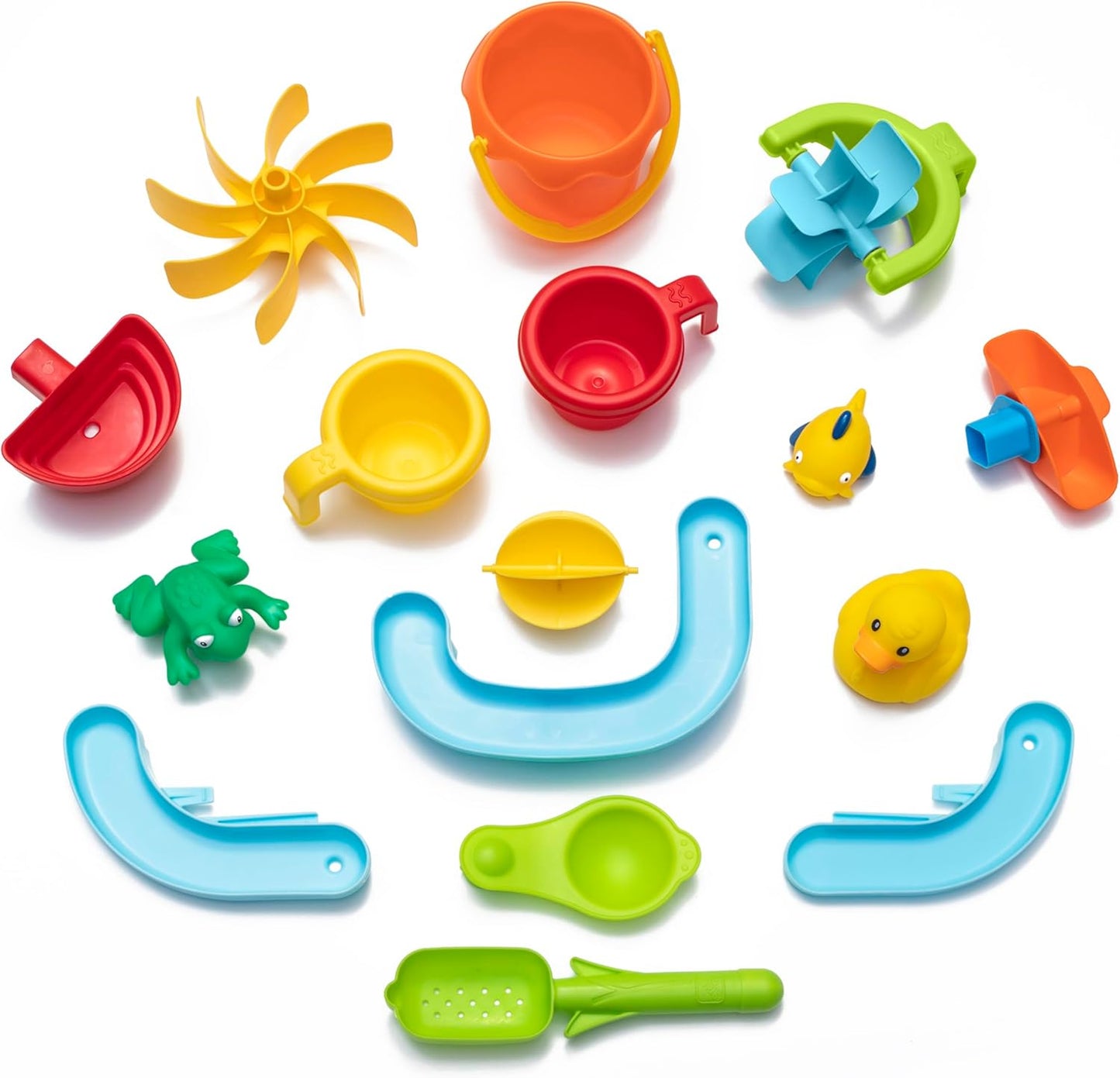Wasserspieltisch mit Zubehörset, Blau