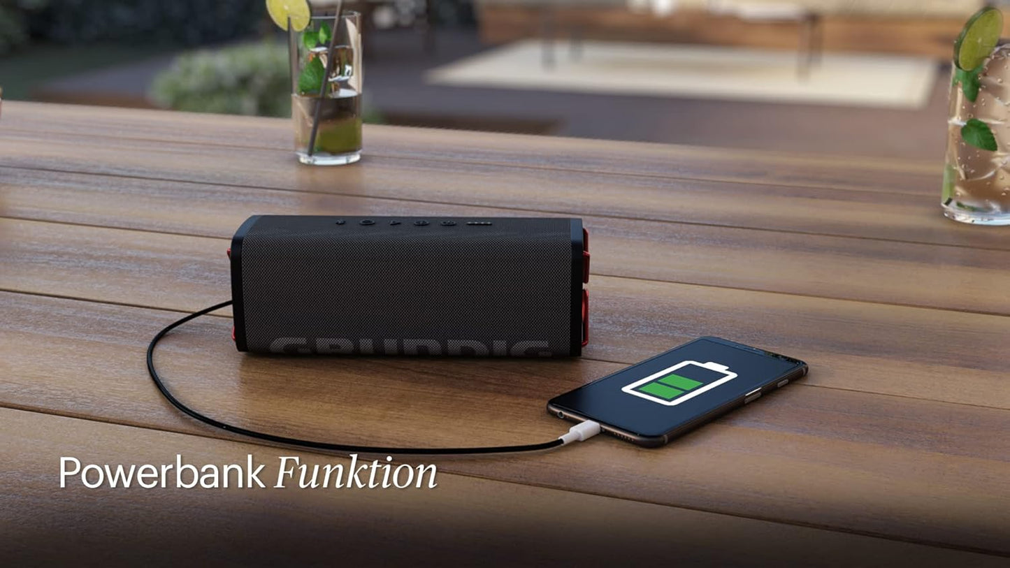 GBT Band Black - Bluetooth Lautsprecher mit DAB+, Band 5 Watt Schwarz