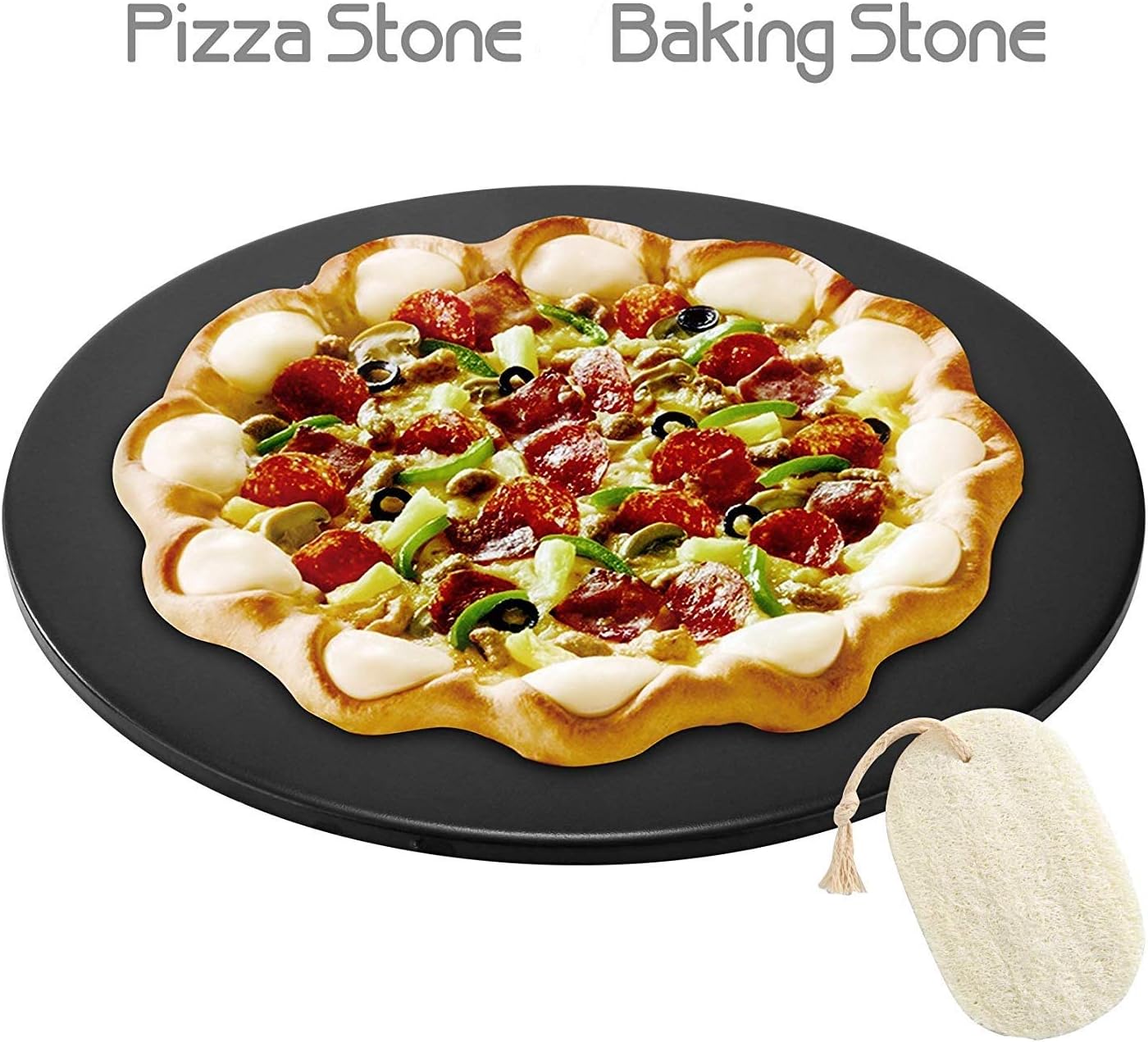 Pizzastein für Ofen und Grill