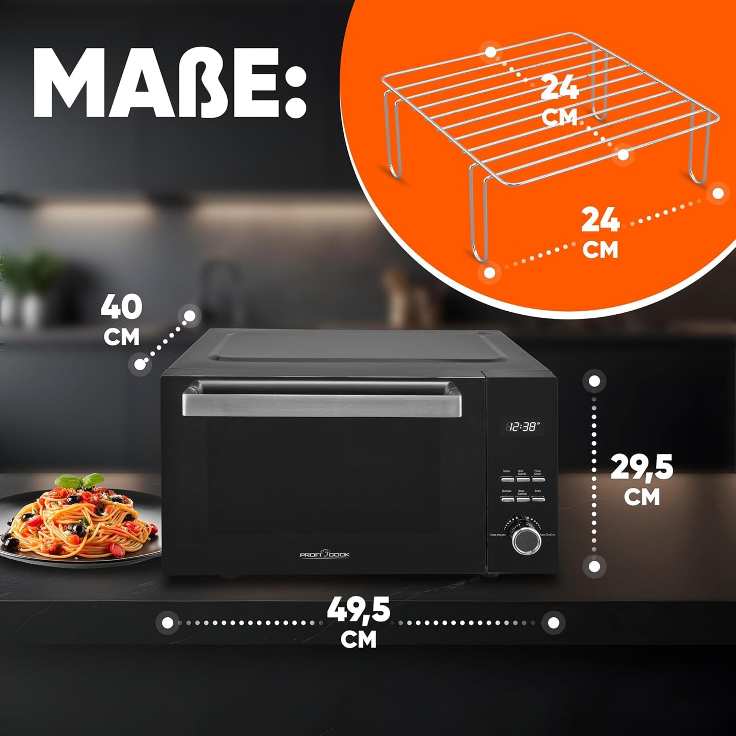 Mikrowelle PC-MWG 1204