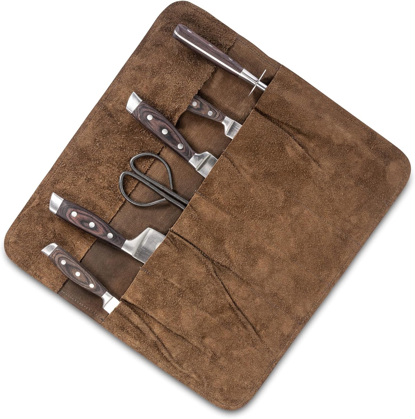 Messertasche Sam, Dunkelbraun-antik