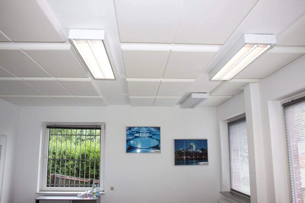 Akustikdämmplatten-Set, 9 Stück - 50 x 50 x 5 cm