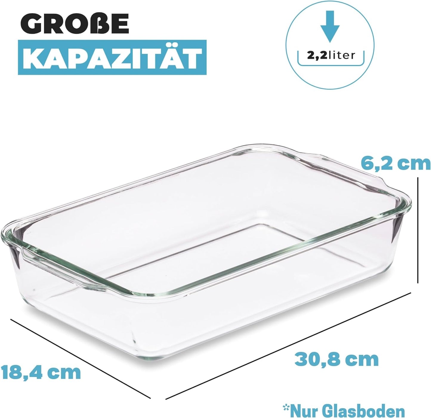 Lasagneform, 1er-set