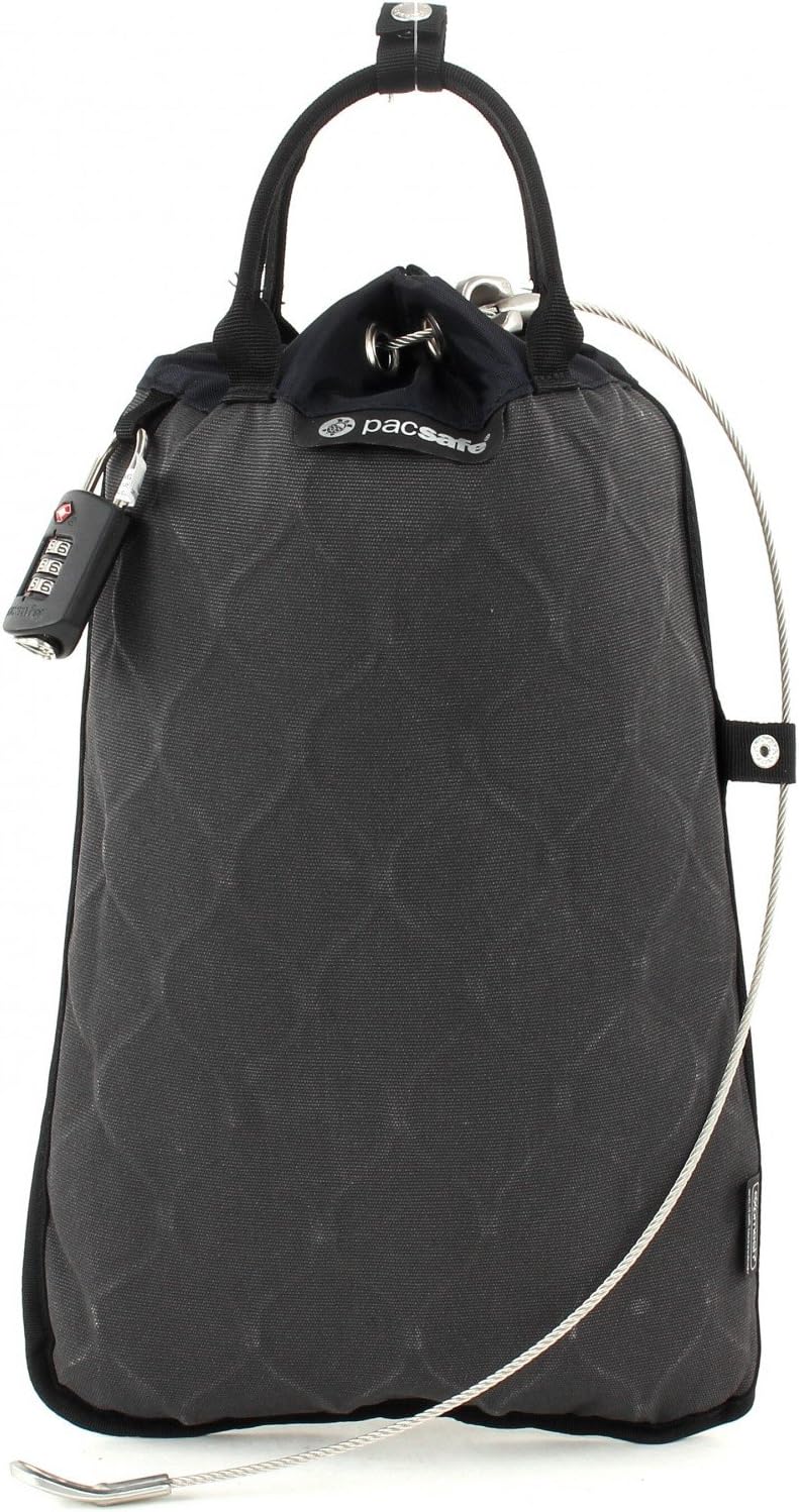 Mobiler Safe mit TSA-Zahlenschloss, 12 Liter Charcoal