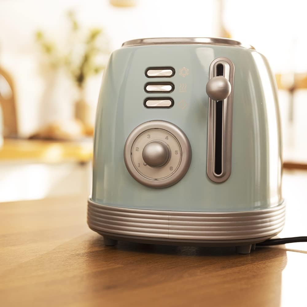 Toaster Toast&Taste 800 Vintage, Blue ; Vintage - 2 Scheiben