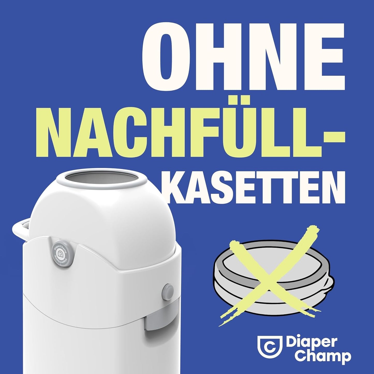 Geruchsdichter Windeleimer