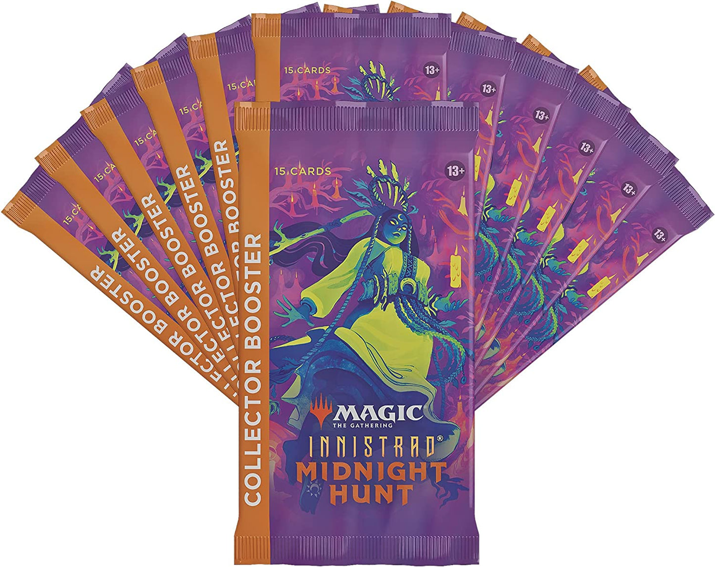 Magic: The Gathering - Innistrad: Midnight Hunt Sammler-Booster Display englisch, Sammelkarten