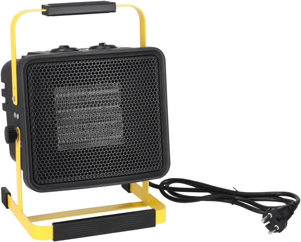 Elektrische PTC-Heizung DED9930C3 mit Thermostat, Heizfläche: 20 m² und Leistung 148 m³/h