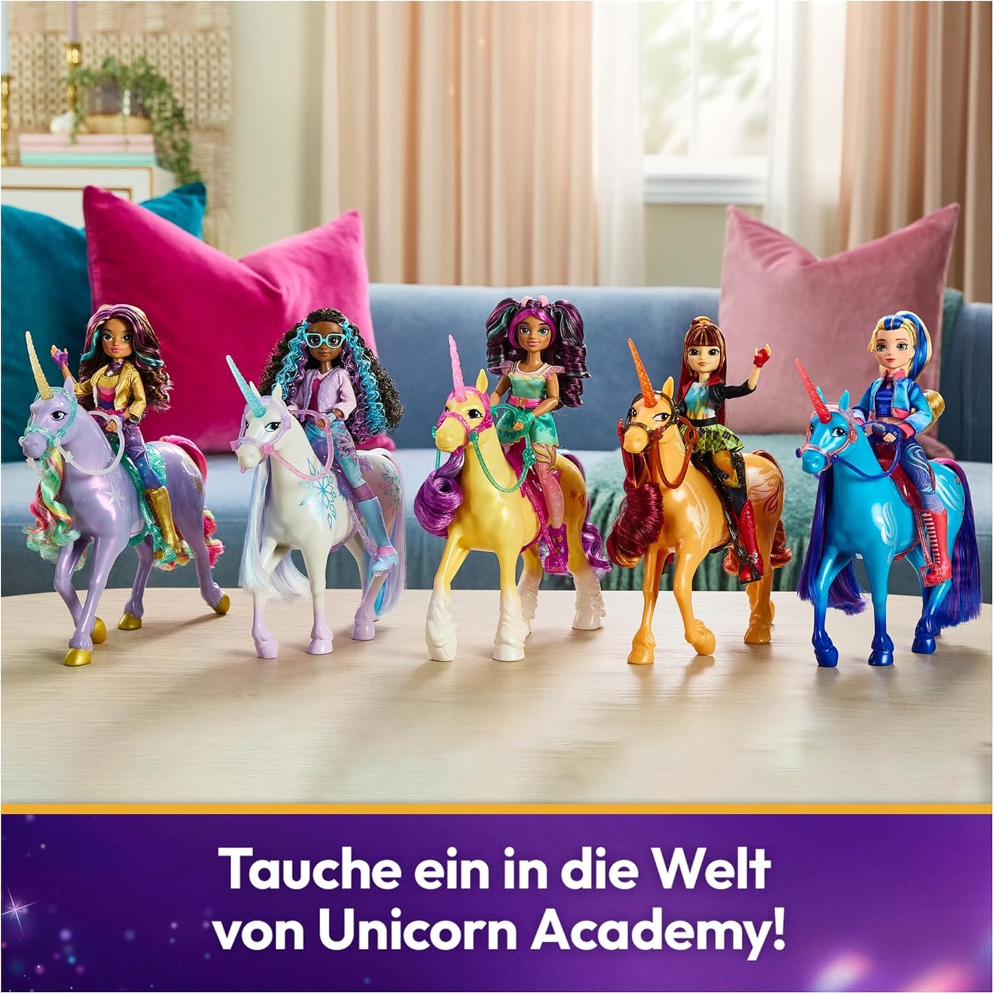 Sophia und Einhorn Wildstar