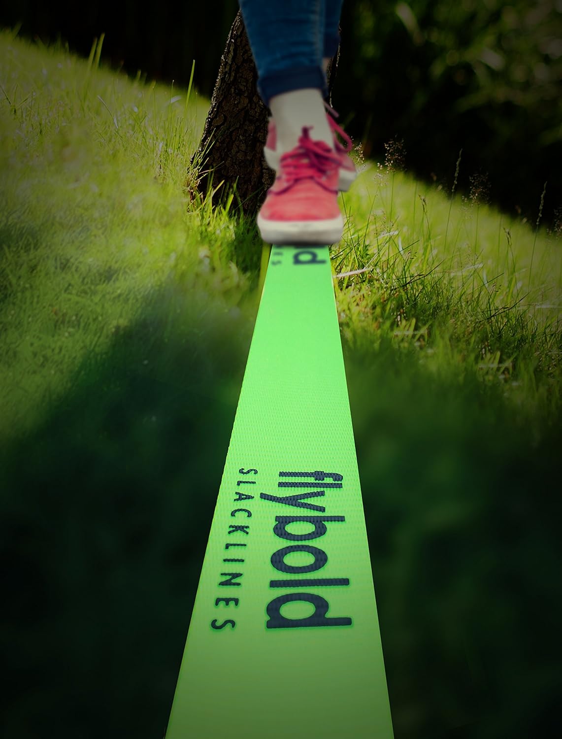 Slackline-Set mit Zubehör, Slackline Komplett-Set