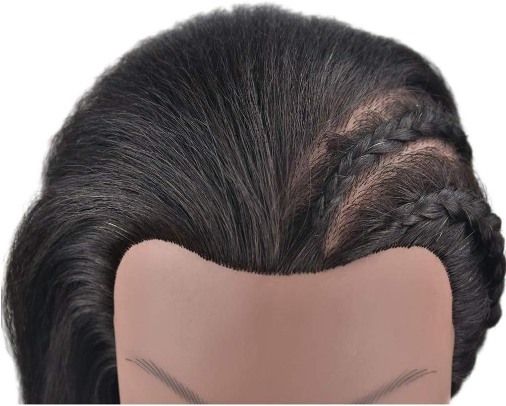 Afro-Mannequin-Kopf, Natürliches Schwarz