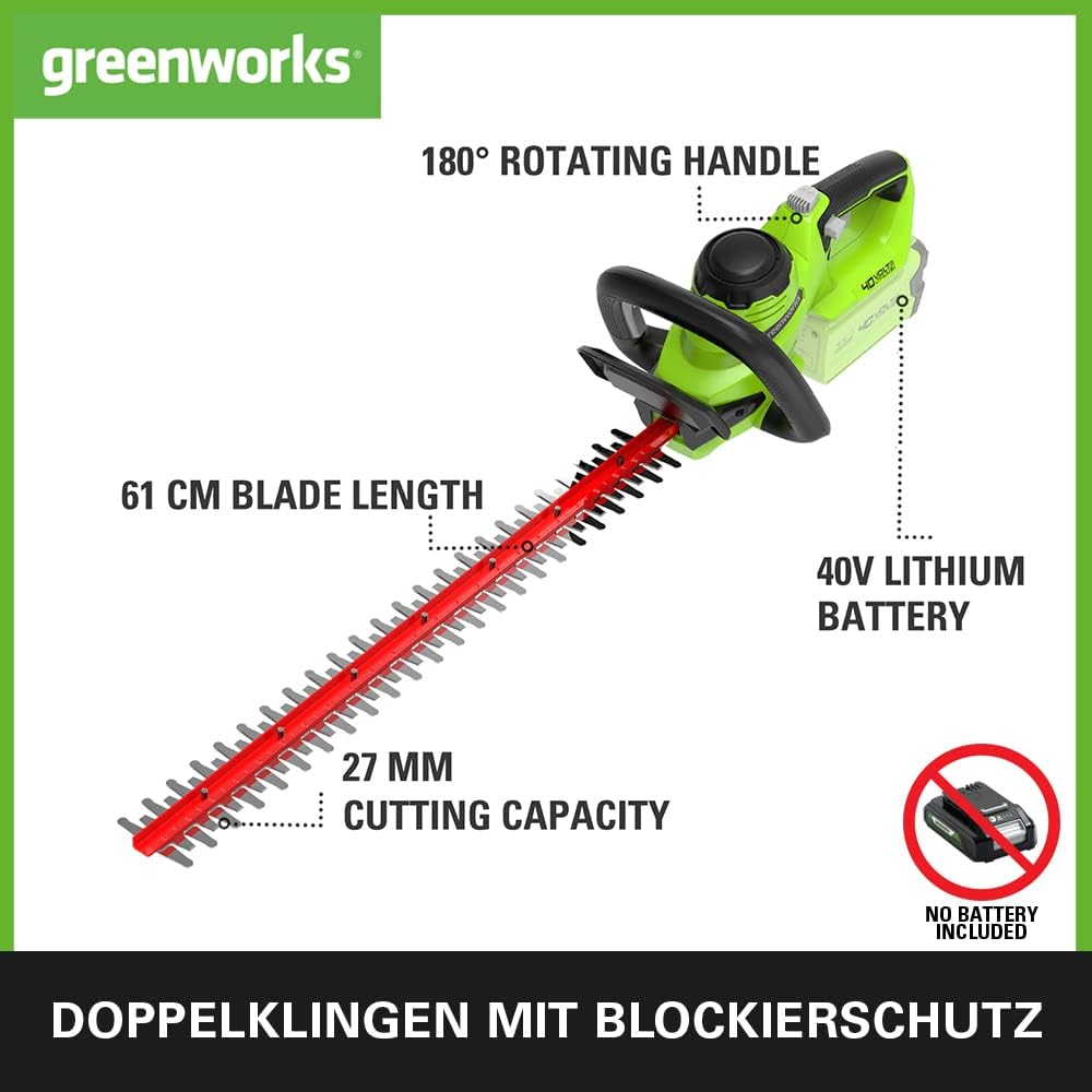 Hedge Pruner 40V g40ht61 (tool only)