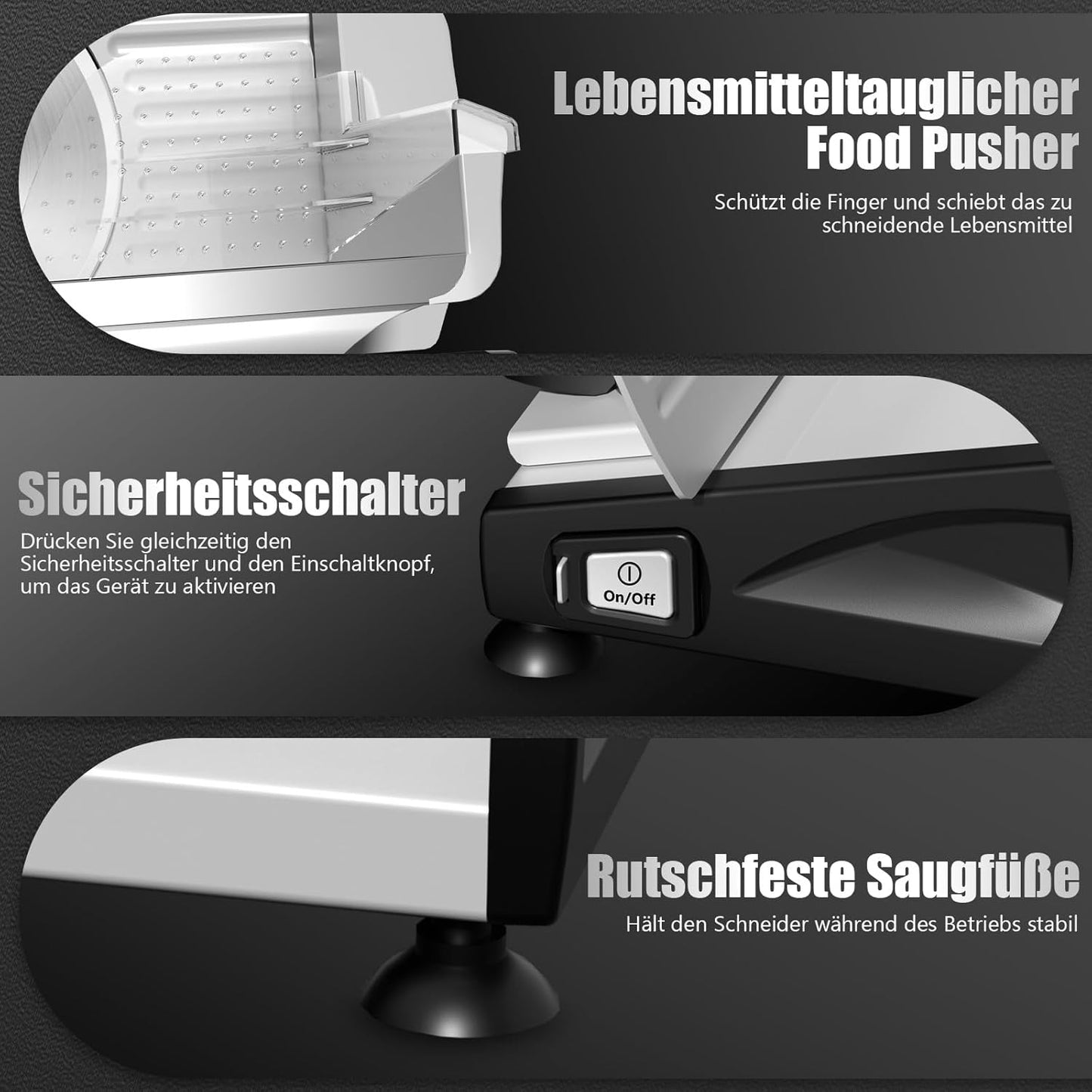 Elektrischer Allesschneider