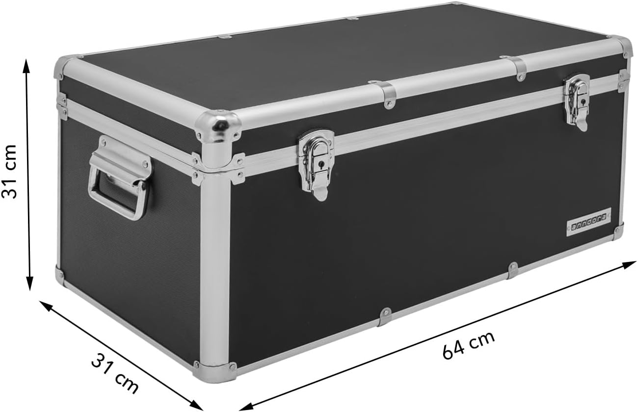 Rahmenkoffer, 054 Liter Schwarz