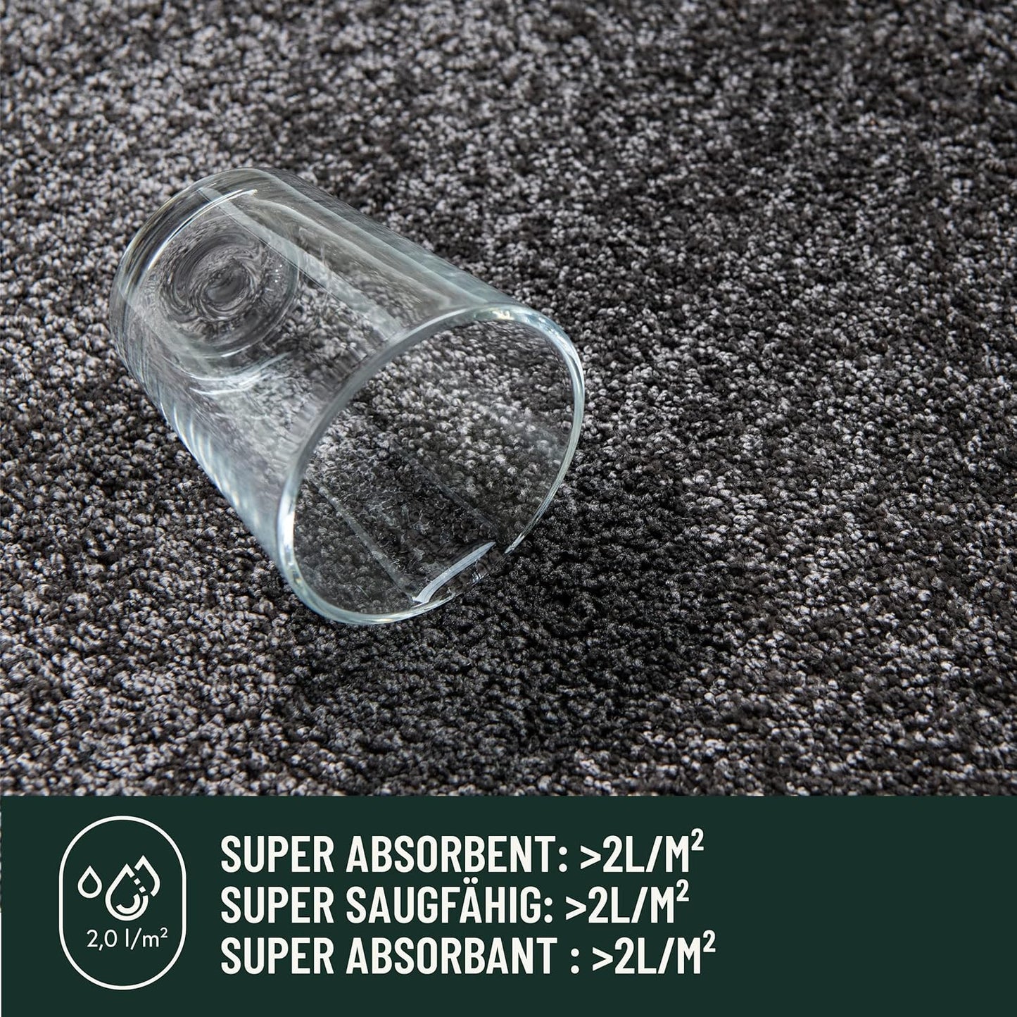 Schmutzfangmatte Opticlean, 40 x 60 Cm Opticlean Braun