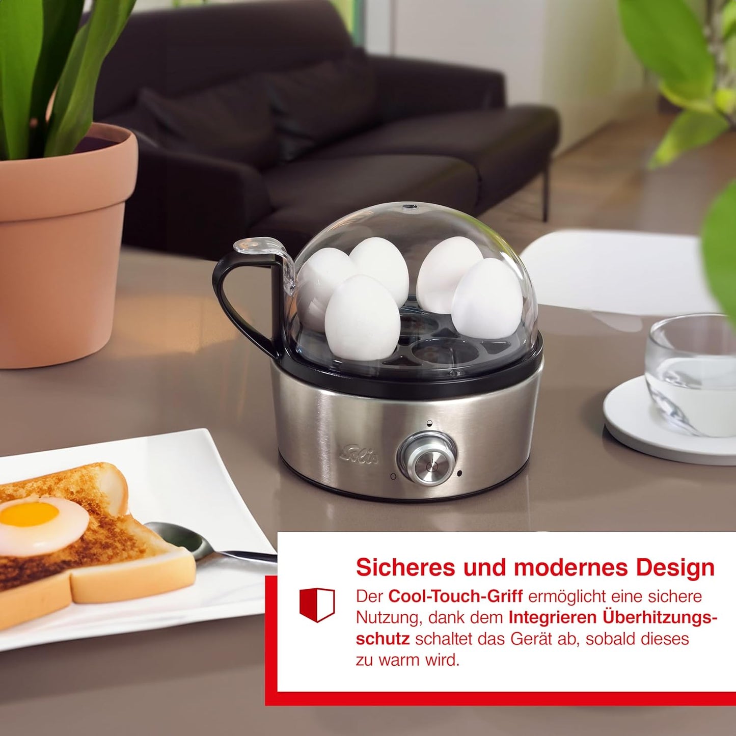 Eierkocher & Dampfgarer Egg Boiler 827