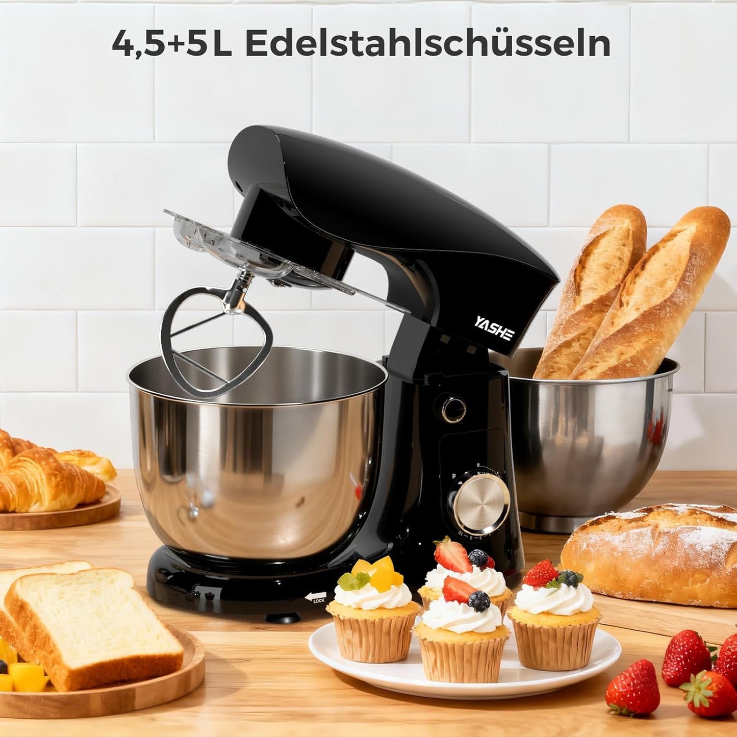 Küchenmaschine mit Zubehör