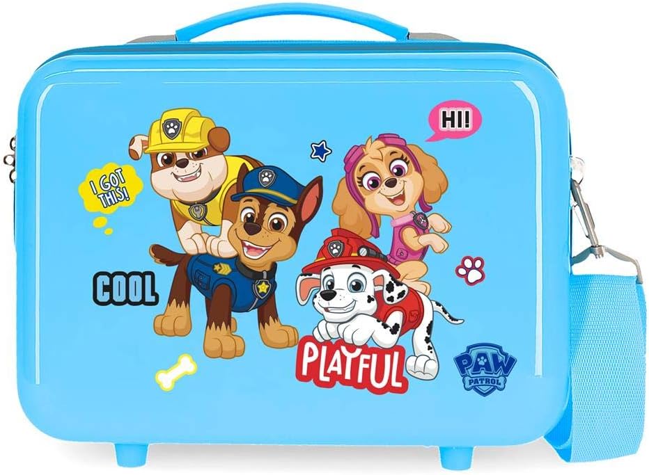 Kosmetiktasche für Kinder, Blau Utensilientasche