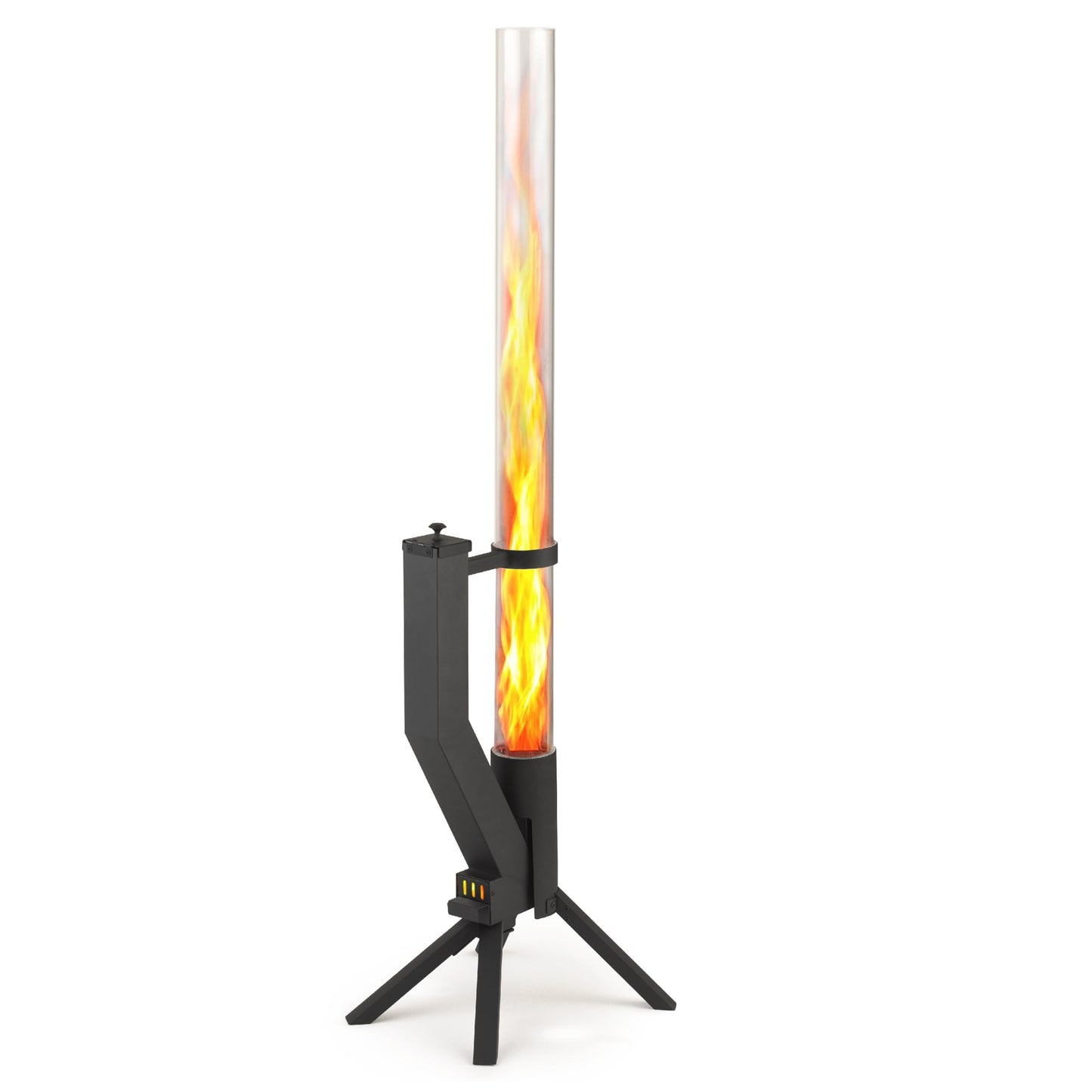Feuerrohr, Schwarz Pulverbeschichtet