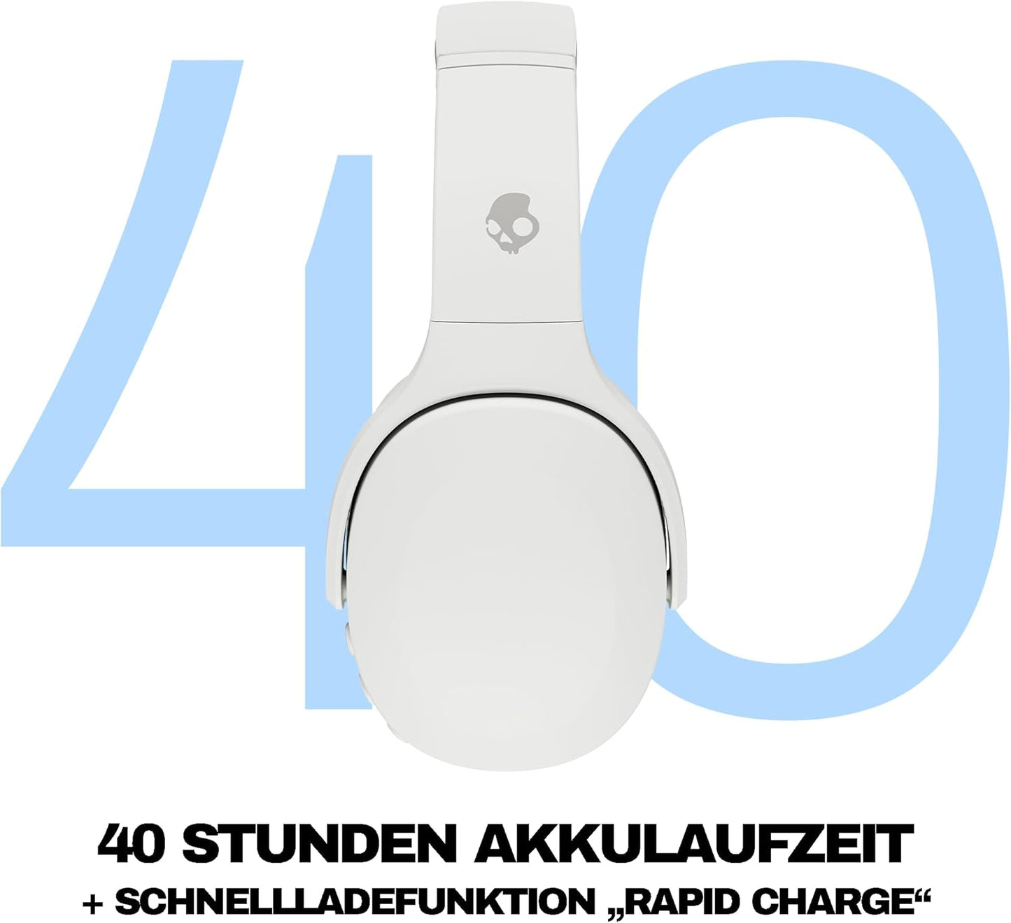 Crusher Evo Over-Ear Kopfhörer, Bone
