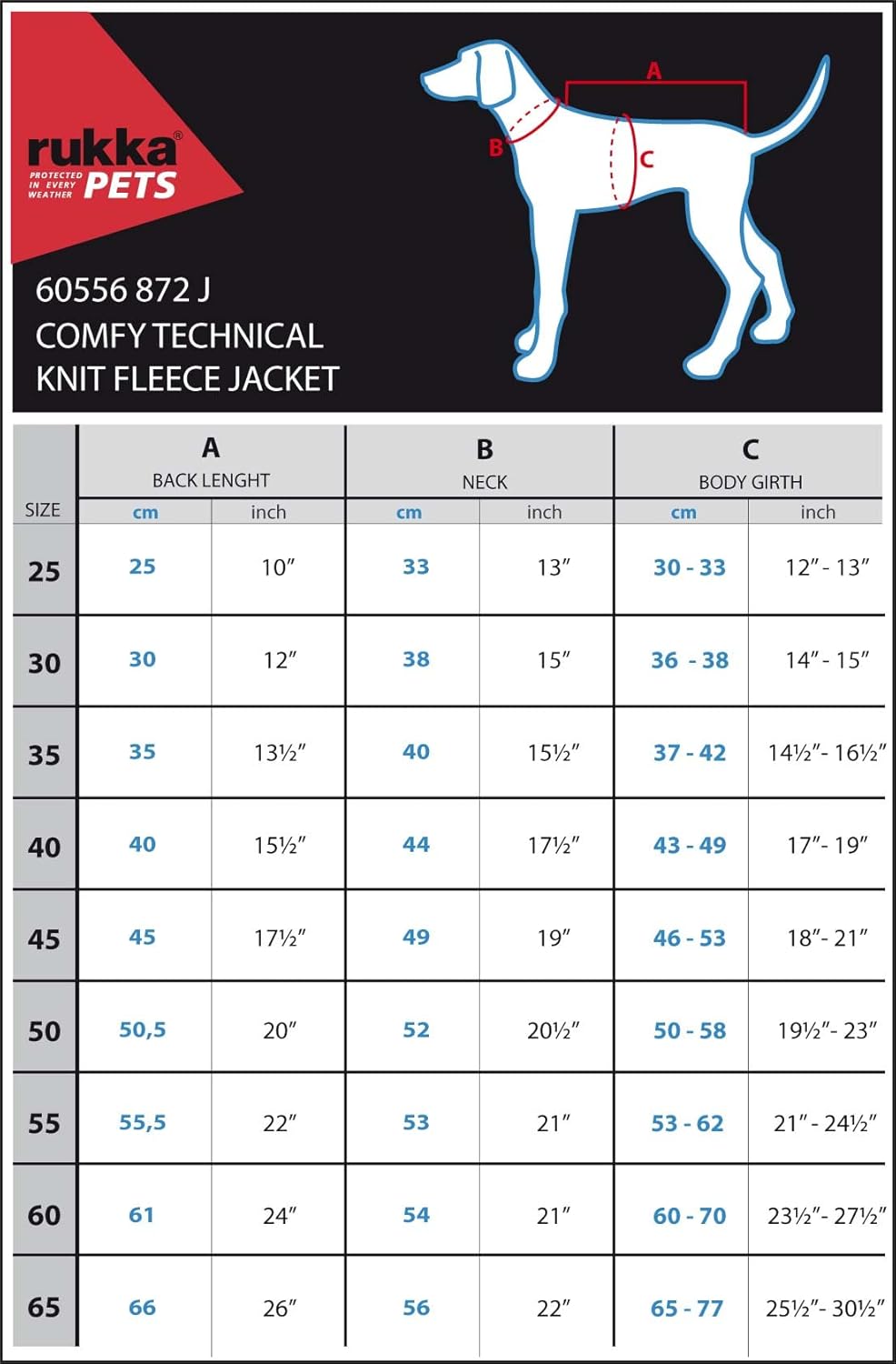 Comfy Knit Hundejacke, 30