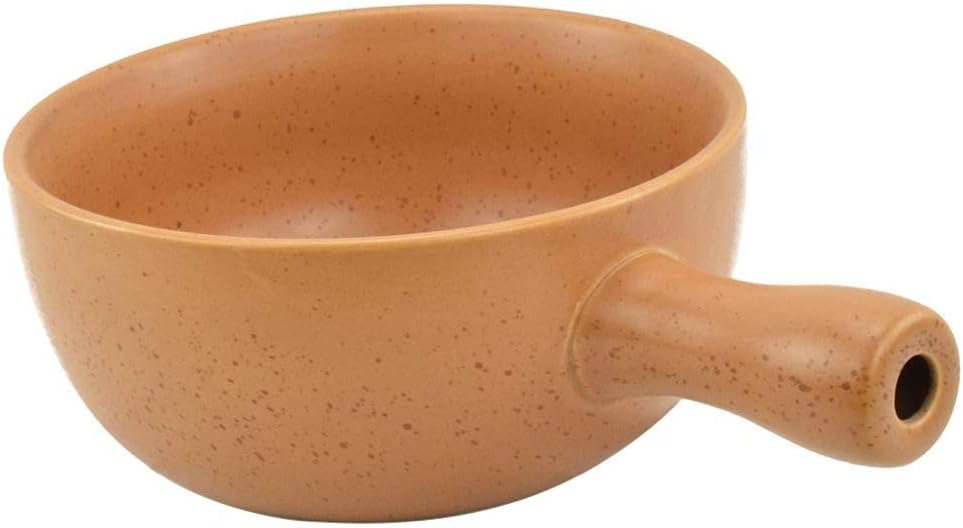 Feuerfeste Käse-Fondue-Pfanne, Farbe: Gelb