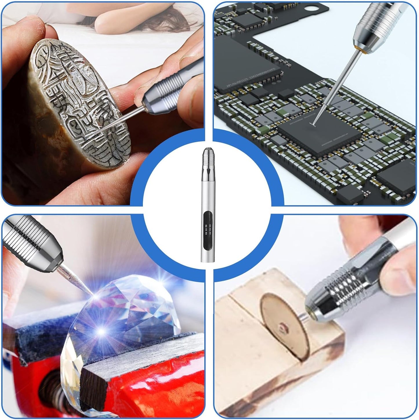 Gravierstift mit Zubehör