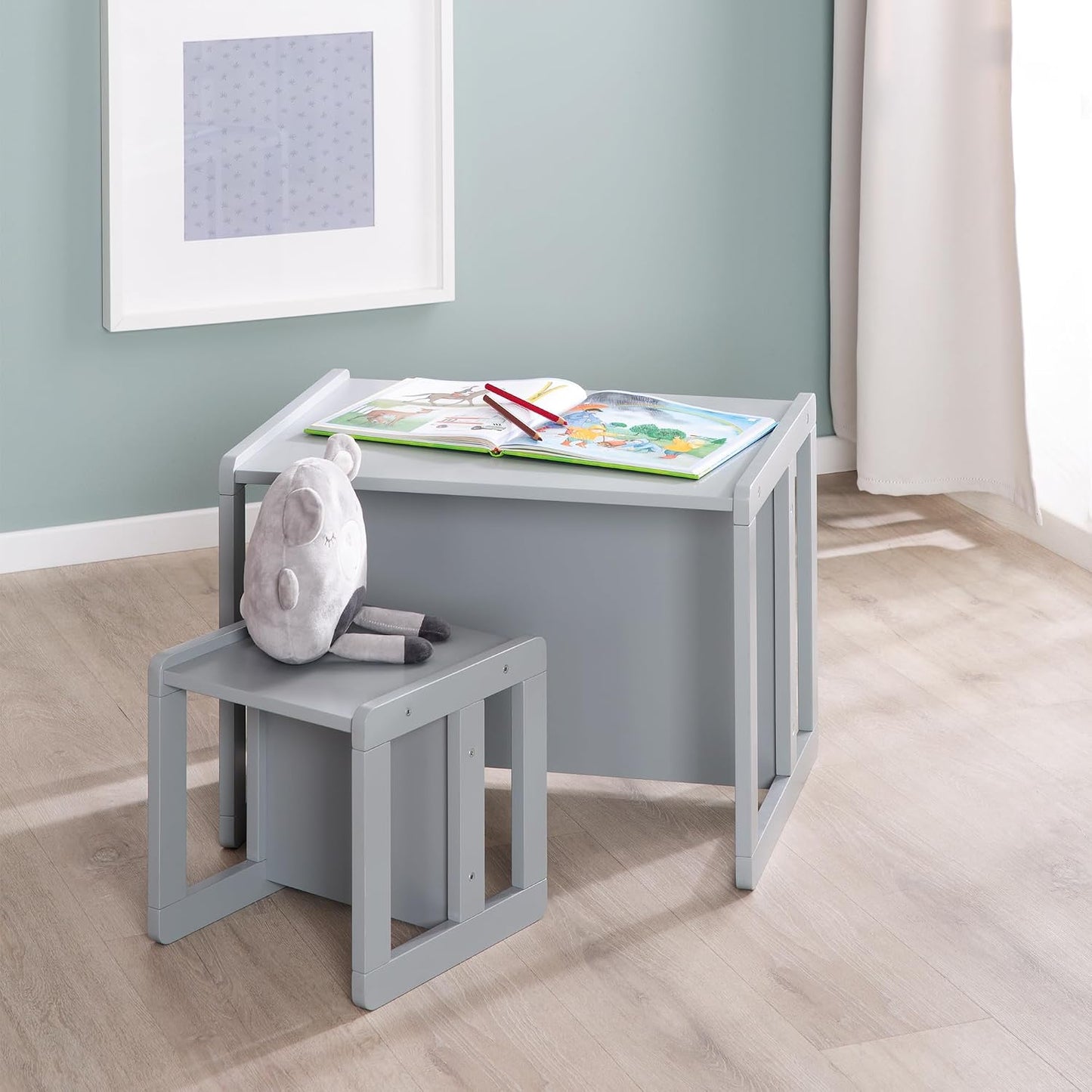3in1 Kindersitzgruppe, Grau