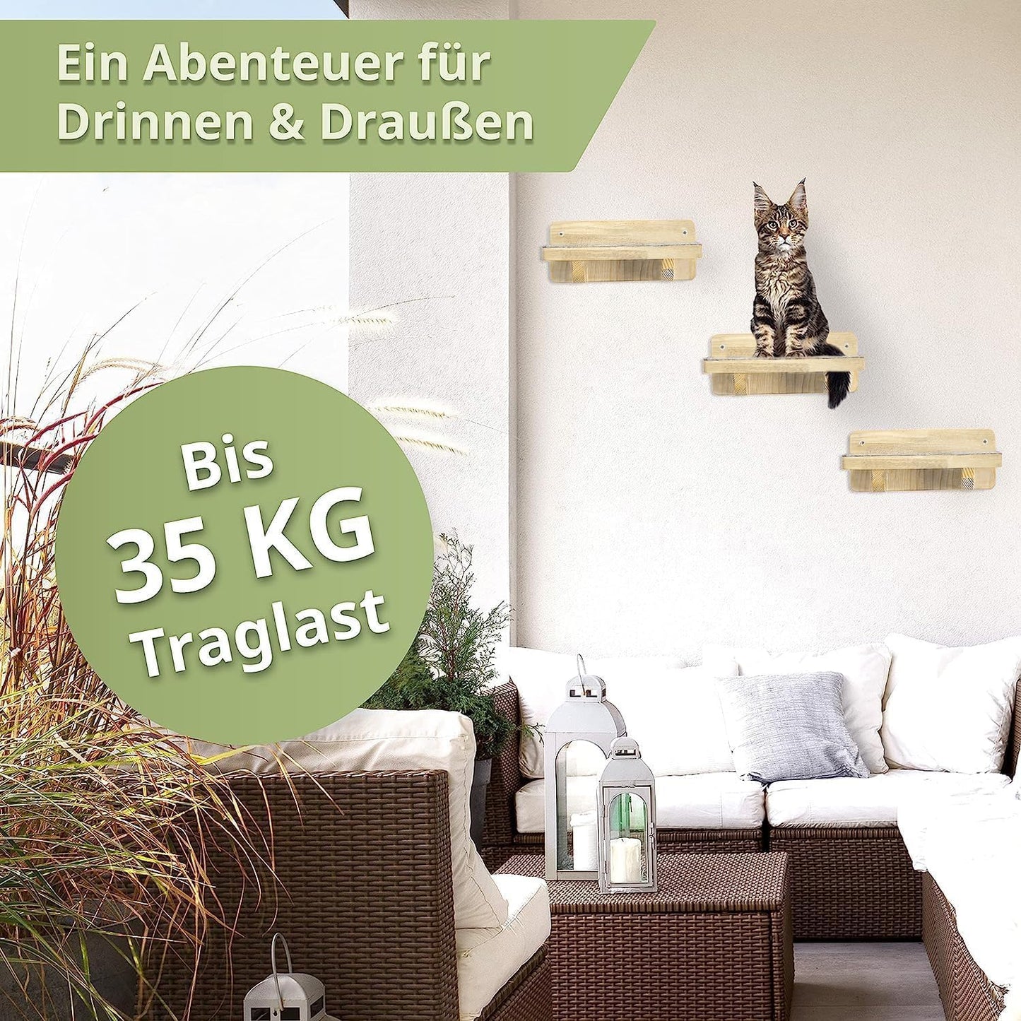 Katzentreppen 3er-Set, Katzentreppen 3er Set