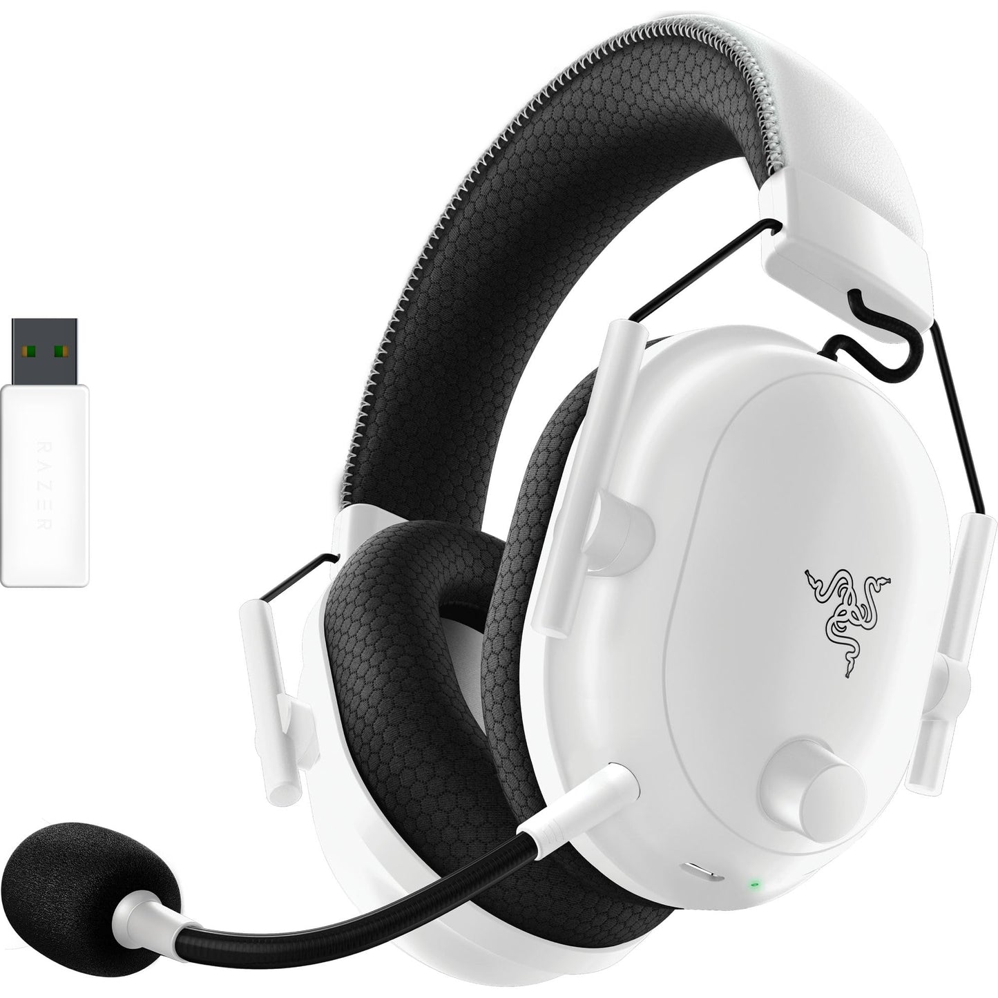 Kabelloses Esports-Headset mit HyperSpeed Technologie, BlackShark V2 Pro Weiss
