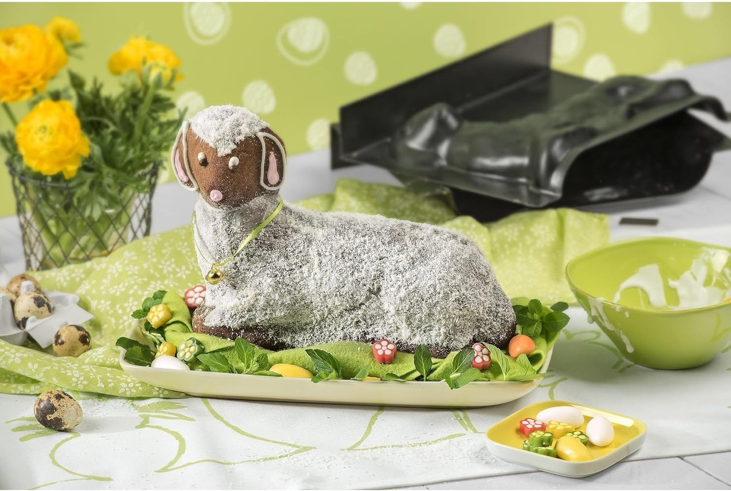 XXL-Lamm-Backform für Ostern, XXL Maxi Lamm