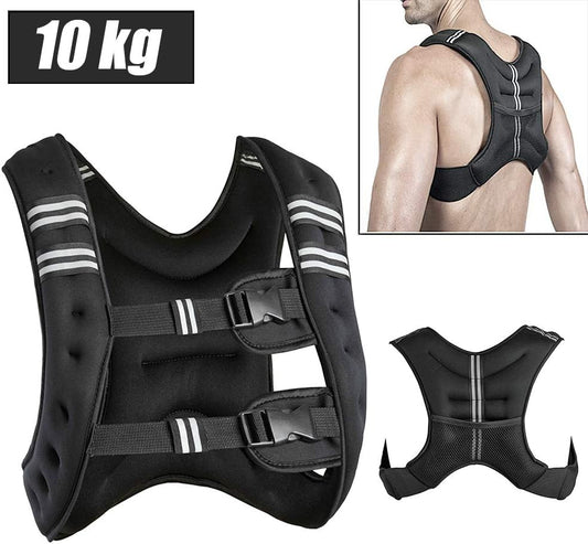 10 kg Gewichtweste für Fitness
