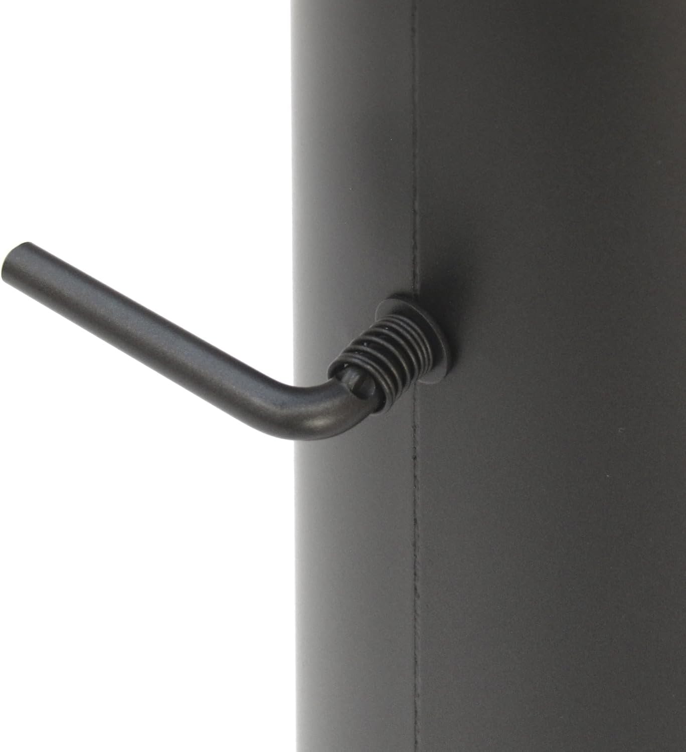 Ofenrohr-Set 150 mm, 90 Grad, mit Zugregulierung und Reinigungsöffnung, Gussgrau