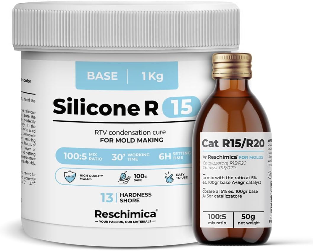 Flüssig-Silikonkautschuk für Formenbau (1 kg), 1 kg